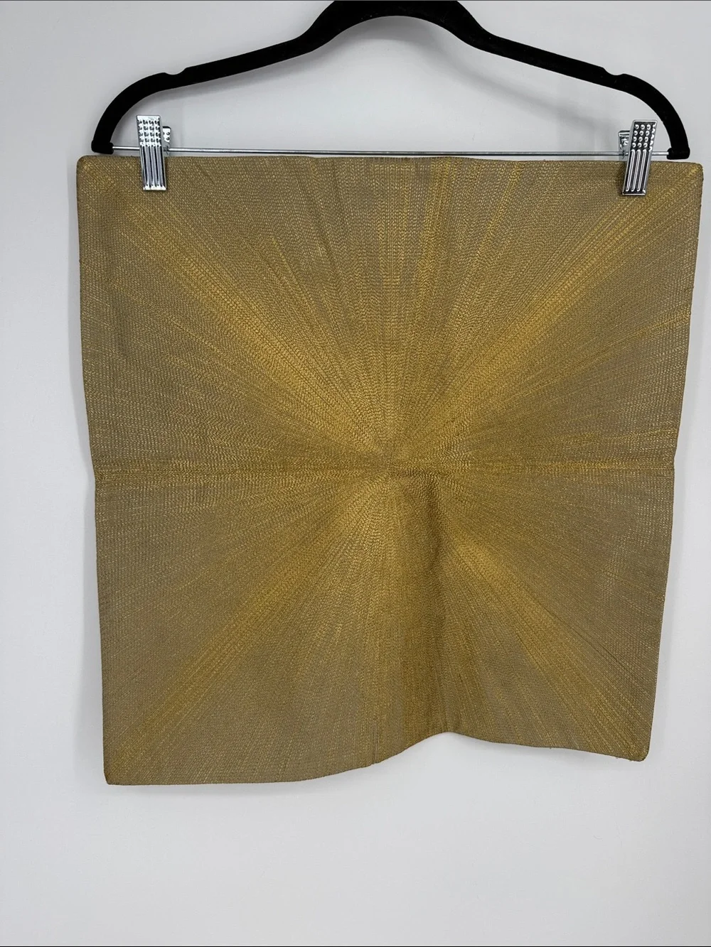 West Elm Metallic Pillow cover 18 x 18 new with tags